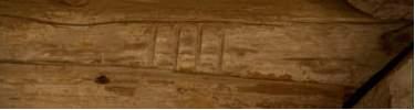 Numerals in Corn Crib